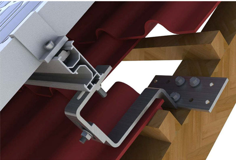 Solar Panel Mounting Kit for Tile Roof