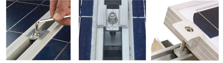 Mid Clamp for Solar Panels